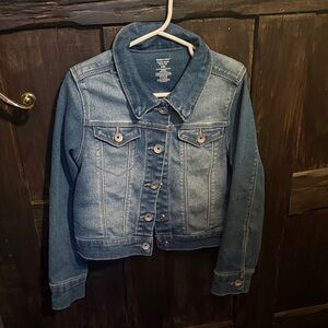 Kids Denim Jacket in Classic Blue